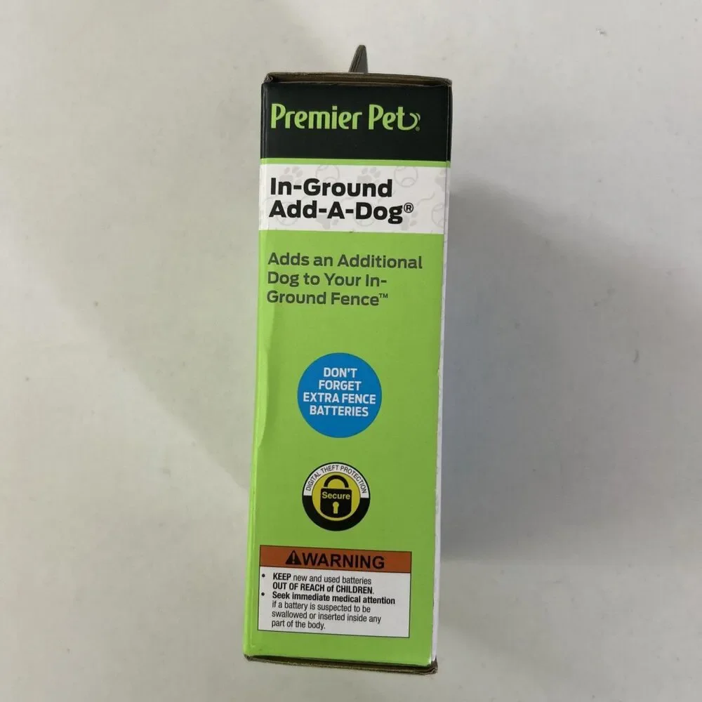 Premier Pet In Ground Fence Adjustable Add-A-Dog Collar Waterproof New  Sealed